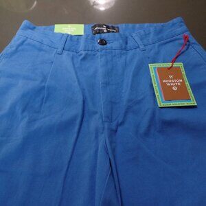 HOUSTON WHITE Men's Chino Pants 32/30 NWT Blue